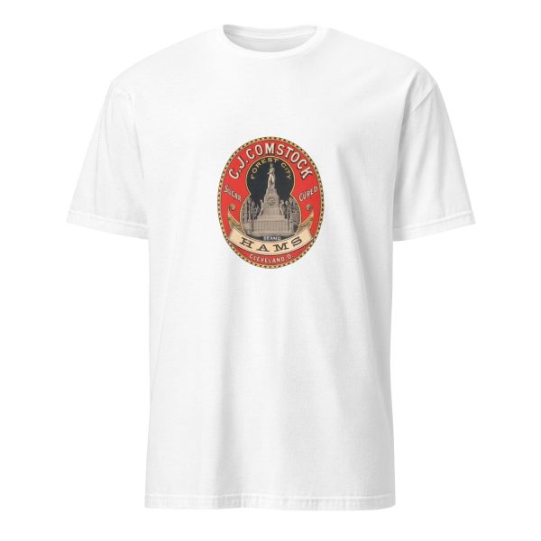 Vintage Sugar Cured Hams T-Shirt – Classic Meat Brand Logo, Vintage Cleveland Design, Retro Cotton Tee for Ham Lovers, Food Historians
