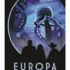 NASA Europa Moon Space Travel Poster - Space Poster, NASA Poster, JPL Poster, Space Exploration Poster, Planet Exploration Poster, Astronaut
