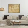 Juniper Island Lighthouse Elevation Drawing - Twin Lights Lighthouse, Lighthouse Print, Maritime Poster, Beach House Decor, Keeper Dwelling