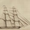 USS Spark Drawing Blueprint - Ship Blueprint, Ship Drawing, Battleship Blueprint, Old Ship Blueprint Poster, Warship Blueprint, Navy Brig