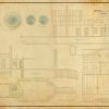 Matinicus Rock Lighthouse Details Drawing Blueprint - Maine Lighthouse, Lighthouse Print, Maritime Poster, Lighthouse Poster, Nautical Décor