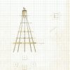 Bridgeport Harbor Beacon Drawing - Connecticut Lighthouse, Lighthouse Poster, Beach House Décor, Nautical Poster Print, Maritime Poster