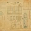 Seguin Island Lighthouse Details Blueprint - Maine Lighthouse, Lighthouse Print, Maritime Poster, Beach House Décor, Nautical Poster Print