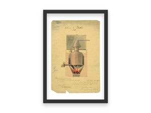 Still Patent Print 1815 – Vintage Distilling Equipment Art, Antique Spirits Decor, Home Bar Wall Art, Distillery Gift Idea, Bar Decor