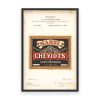 Woodward’s Sons Mabel Cheviots 1879 Poster - Vintage Suiting Fabric Label, Classic Textile Ad, Antique Fashion Advertising Print