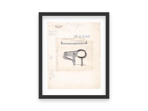 Horse Detacher Patent Print 1835 – Vintage Carriage Safety Hook, Antique Wagon Equipment, Horse-Drawn Vehicle Tool, Horse Enthusiast Gift