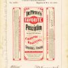 Dr. Pierce’s Favorite Prescription Trademark 1881 Print - Vintage Medicine Label Art, Retro Health Remedy Poster, Antique Medical Decor