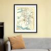 Battle of Antietam 1862 Civil War Map - Historic Battle Overview, Union and Confederate Troop Movements, Potomac River, Sharpsburg