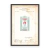 Athenstaedt’s Aromatic Tincture of Iron Trademark 1888 Print - Vintage Medicine Label Art, Retro Health Remedy Poster, Antique Medical Decor