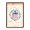 Centennial Lager Beer 1875 Poster - Vintage Beer Branding, Classic Malt Liquor Label Art, Antique Brewery Collectible Print