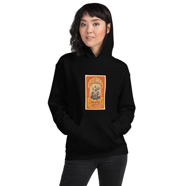 Triumph Roasted Coffee Hoodie – Vintage Coffee Brand Logo, Cozy Retro Design for Classic Coffee Lovers and Unique Style Enthusiasts