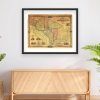 Vintage 1851 Washington D.C. Map - Historic U.S. Capital Layout, Early City Plan, District of Columbia Landmarks, Reproduction Print