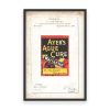 Ayer’s Ague Cure Trademark 1887 Print - Vintage Medicine Label Art, Retro Health Remedy Poster, Antique Malaria Treatment Decor