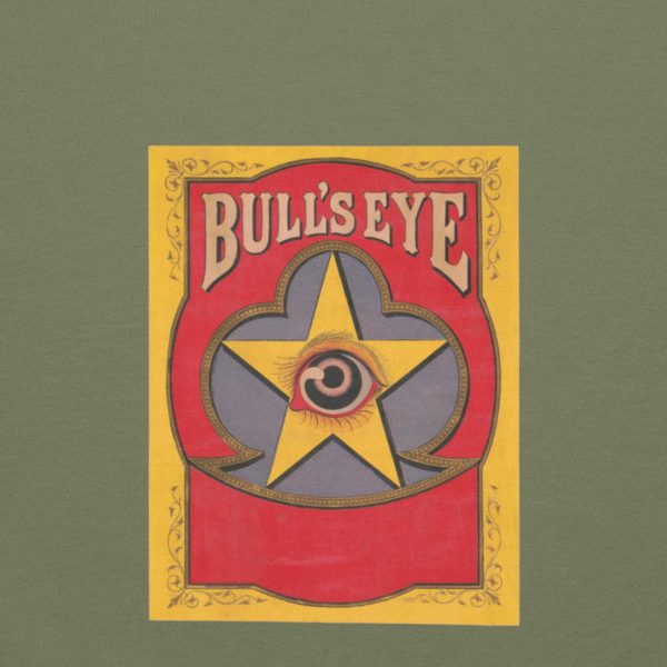 Bull’s Eye Vintage Hoodie – Classic Logo, Target Design, Cozy Unisex Hoodie for Retro Style and Old-School Branding Enthusiasts