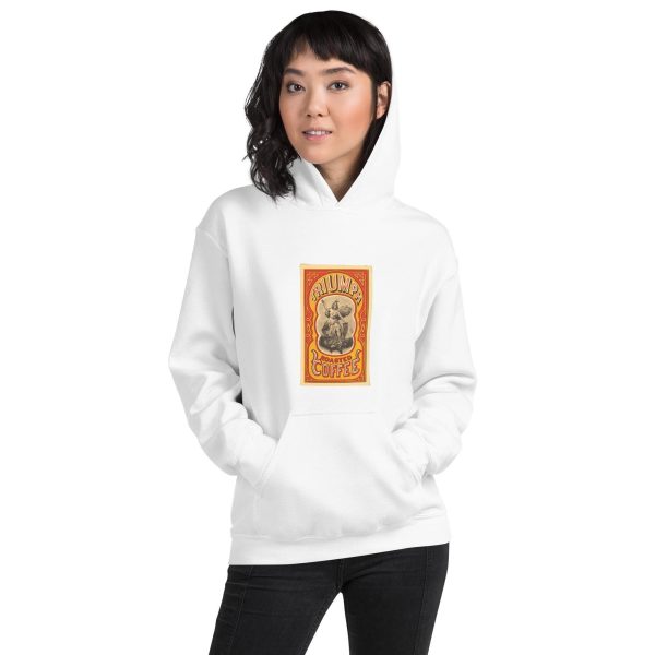 Triumph Roasted Coffee Hoodie – Vintage Coffee Brand Logo, Cozy Retro Design for Classic Coffee Lovers and Unique Style Enthusiasts