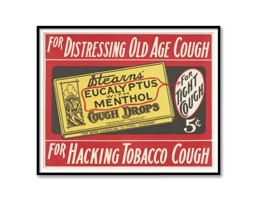 Stearns’ Eucalyptus Cough Drops: A Remedy from the Golden Age of Advertising