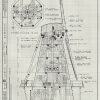 Heideman Mill Cross Section Drawing - Mill Poster, Windmill Drawing, Cabin Decor, Addison Illinois Mill, Historic Building