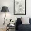 Heideman Mill Cross Section Drawing - Mill Poster, Windmill Drawing, Cabin Decor, Addison Illinois Mill, Historic Building