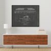 Kelso Union Pacific Railroad Depot Drawing - California Railroad Poster, Historic Building, Railroad Poster, Railroad Station Blueprint