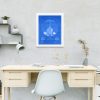 Fort Tompkins Lighthouse Blueprint - New York Lighthouse, Nautical Poster, Beach House Decor, Staten Island Lighthouse Poster Print