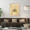 Fort Tompkins Lighthouse Blueprint - New York Lighthouse, Nautical Poster, Beach House Decor, Staten Island Lighthouse Poster Print