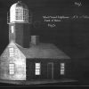 Mount Desert Lighthouse Blueprint - Lighthouse Drawing, Nautical Poster, Beach House Décor, Maine Lighthouse Poster Print, Maritime Poster